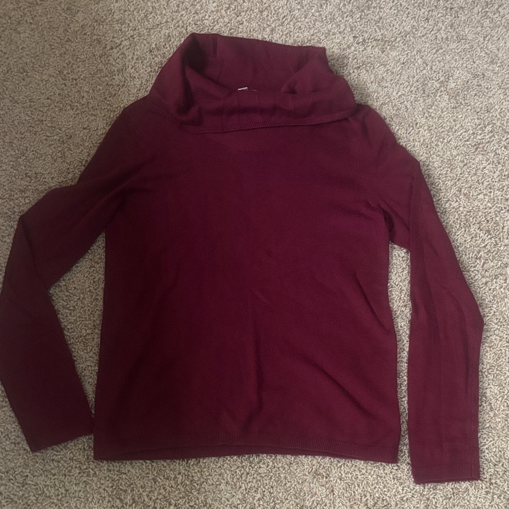 Worn Once Women's Burgundy Sweater